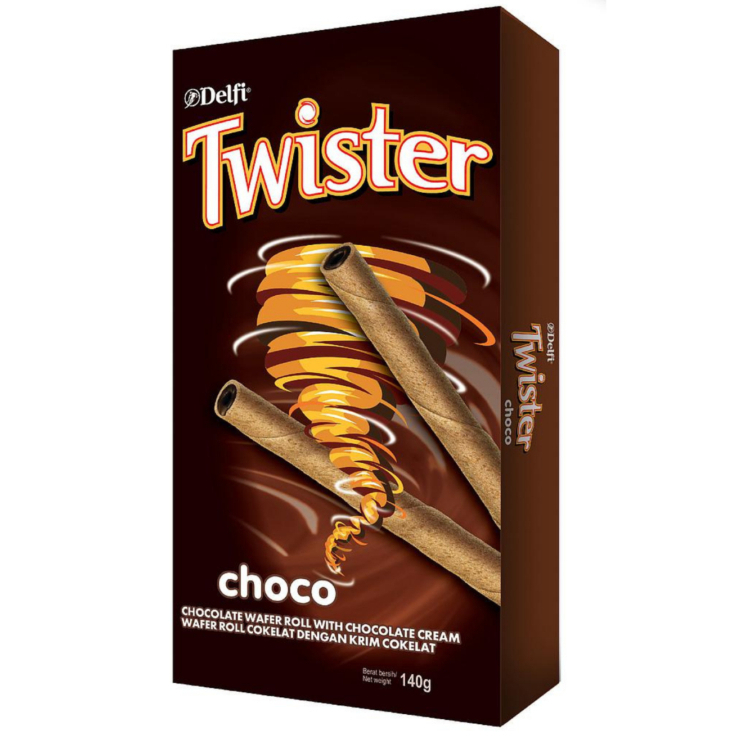 

DELFI TWISTER CHOCO KTK 140 GR 8991001780072