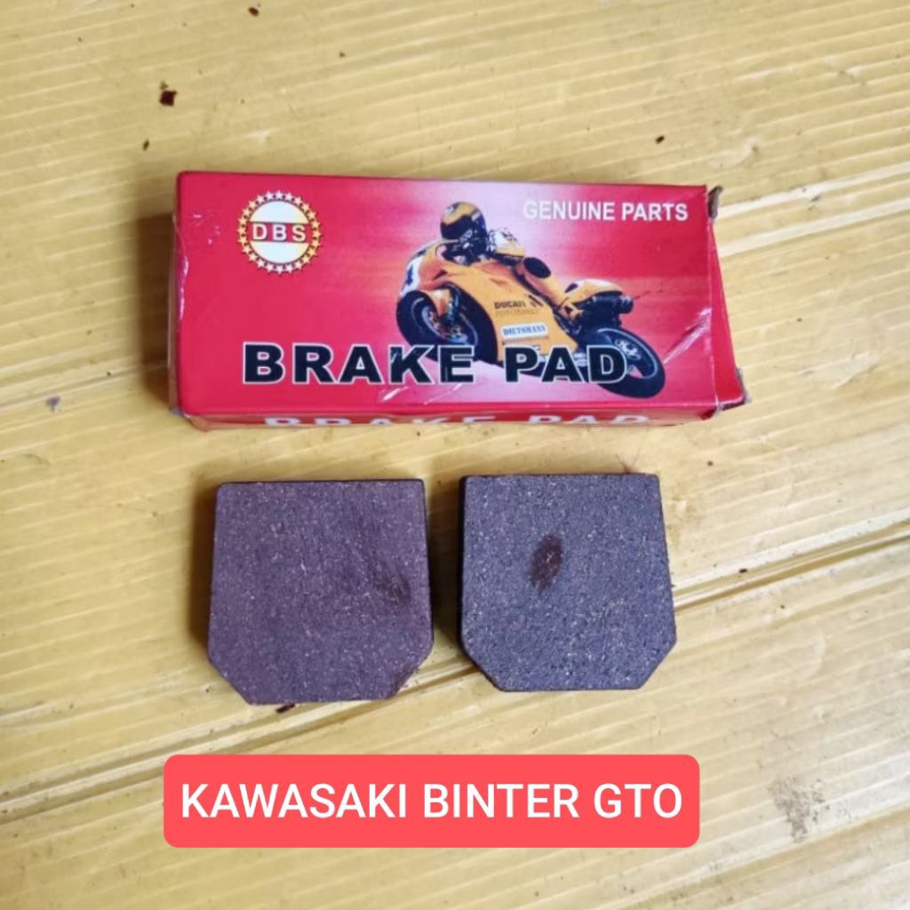 KAMPAS REM  KALIPER CAKRAM DEPAN KAWASAKI BINTER  GTO