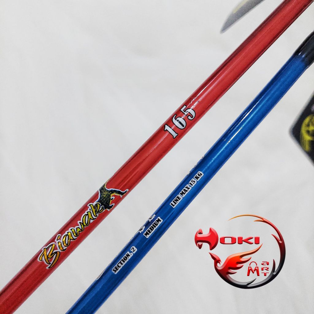 Joran Fiber Sambung 2  Biawak  150 165 180