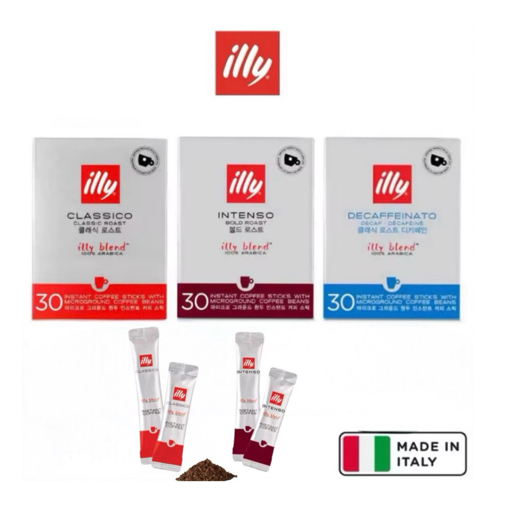 

ILLY Instant Coffee Sticks Kopi Instan Original - ECER