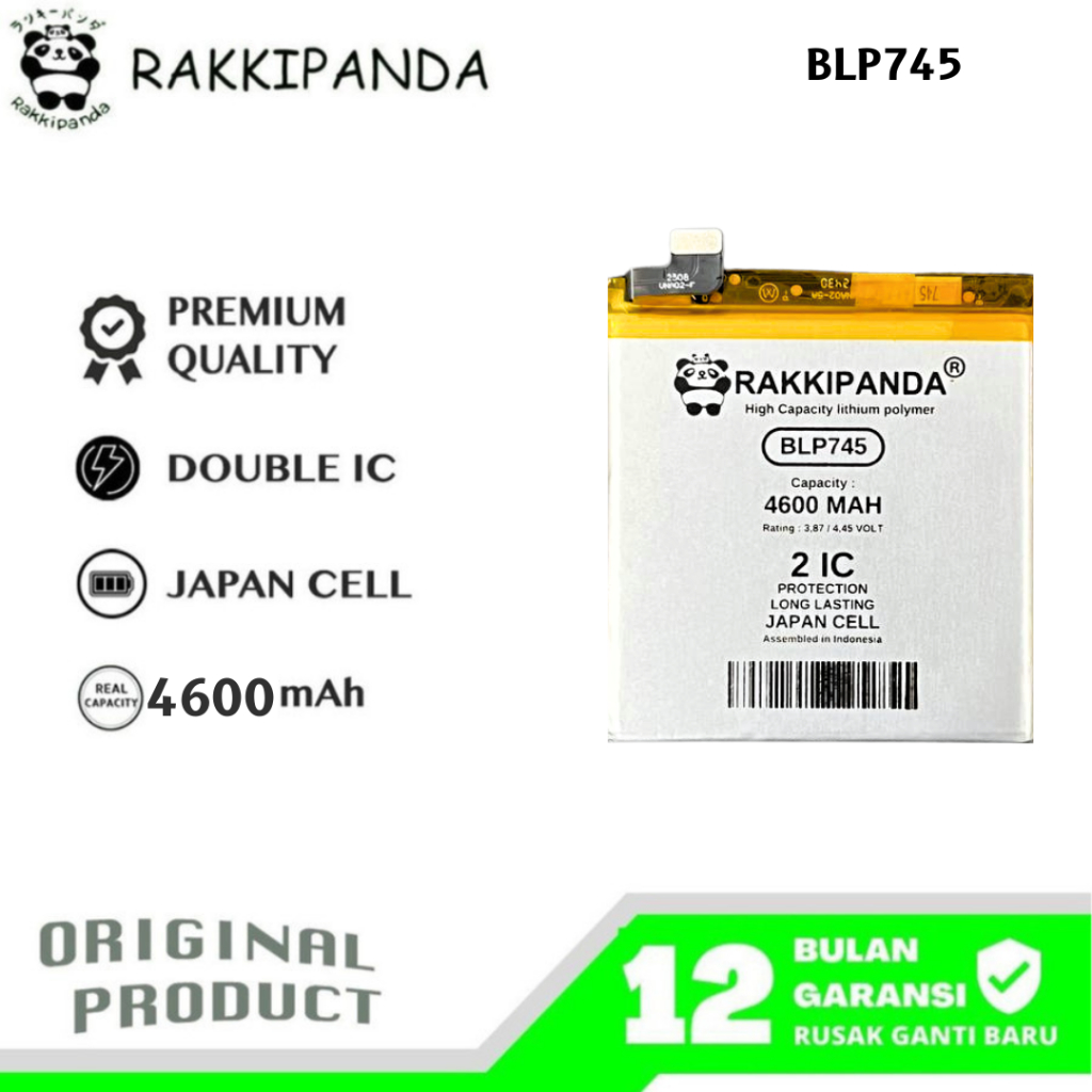 RakkiPanda - BLP745 OnePlus 7T Pro Batre Batrai Baterai