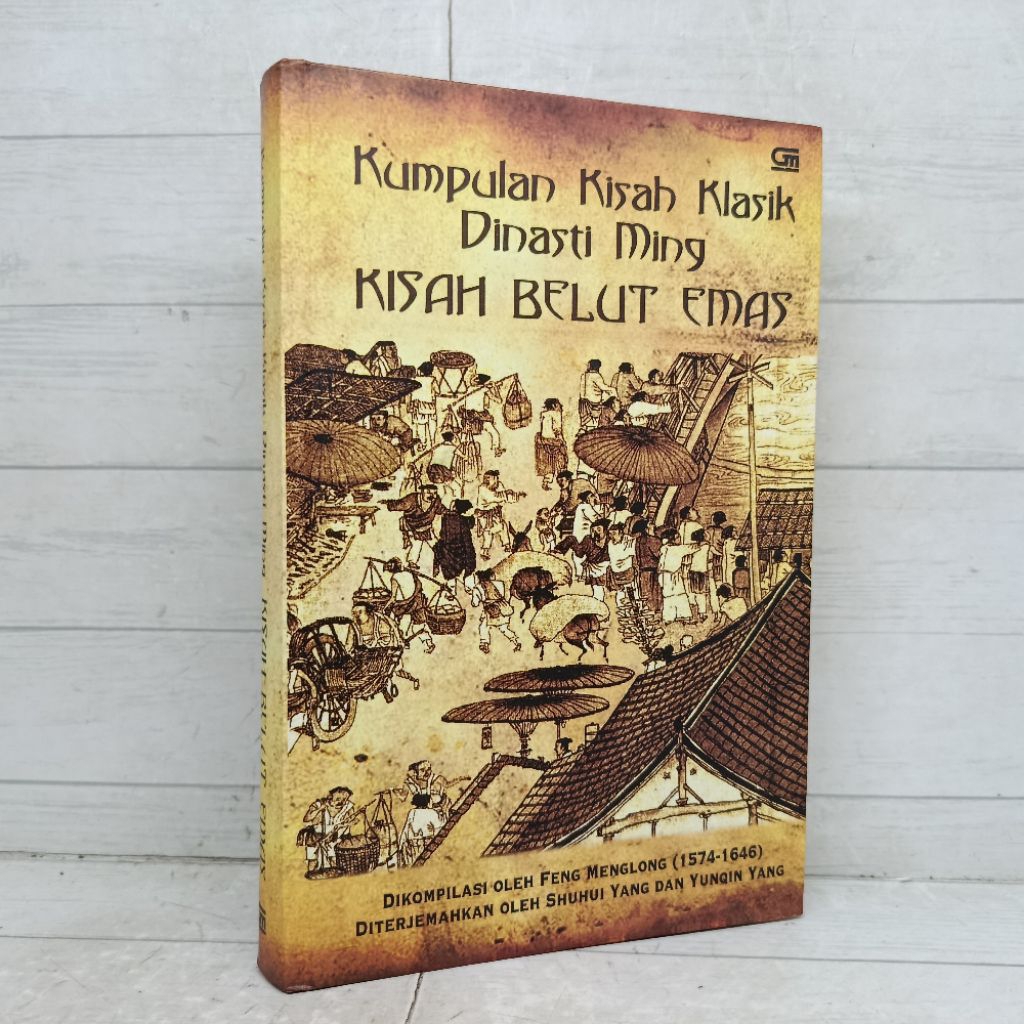 Buku Kumpulan Kisah Klasik Dinasti Ming Kisah Belut Emas hardcover
