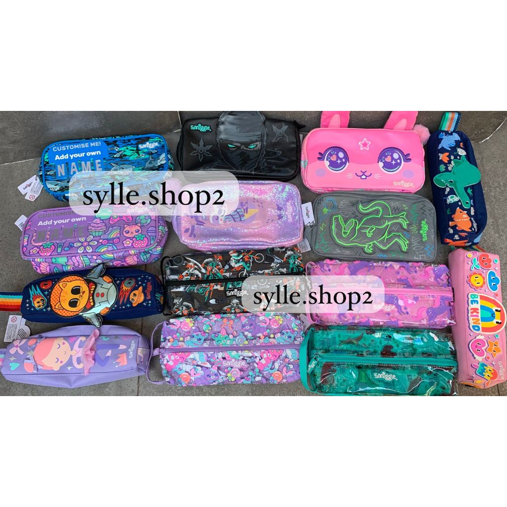 

SMIGGLE PENSILCASE SOFTCASE SALE READY STOCK - SYLLE.SHOP2