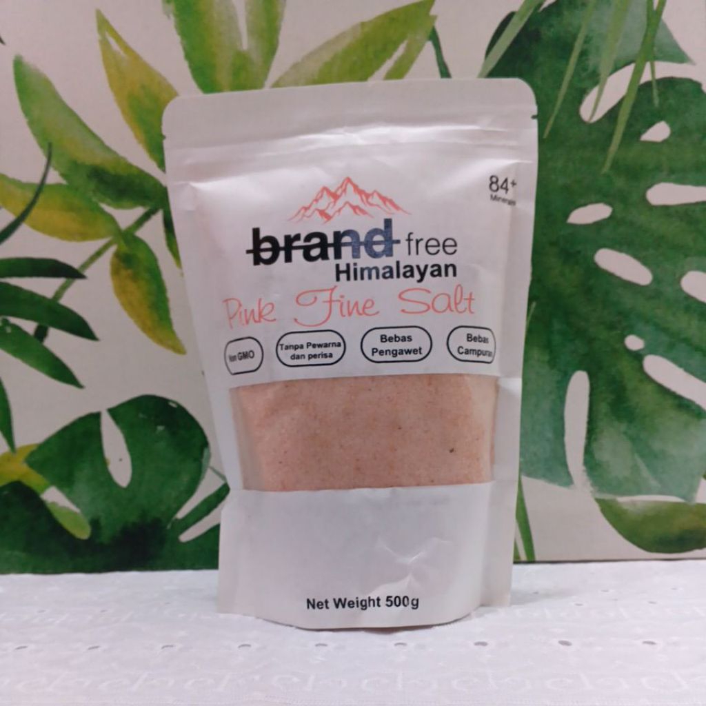 

Brandfree Himalayan Pink Fine Salt 500gr