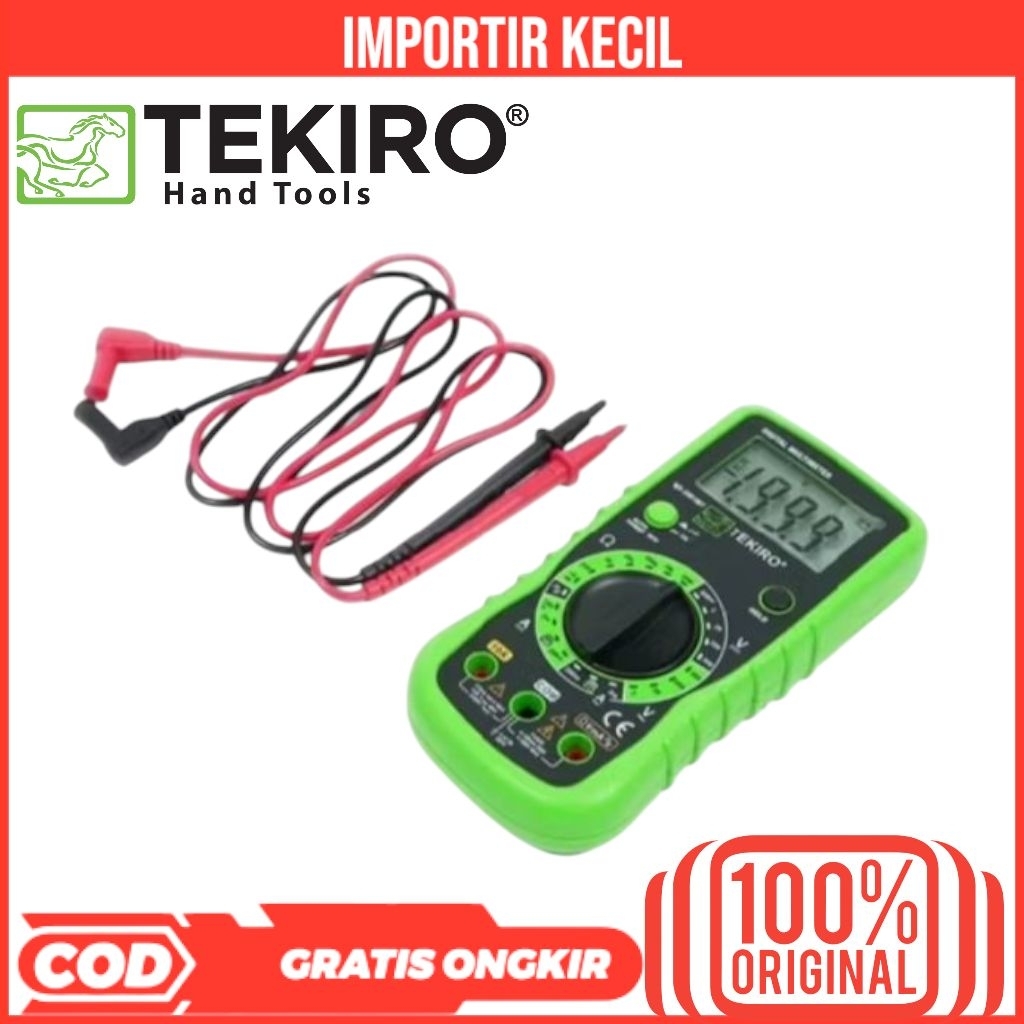 TEKIRO DIGITAL MULTI TESTER /  MULTI TESTER/ AVO METER DIGITAL