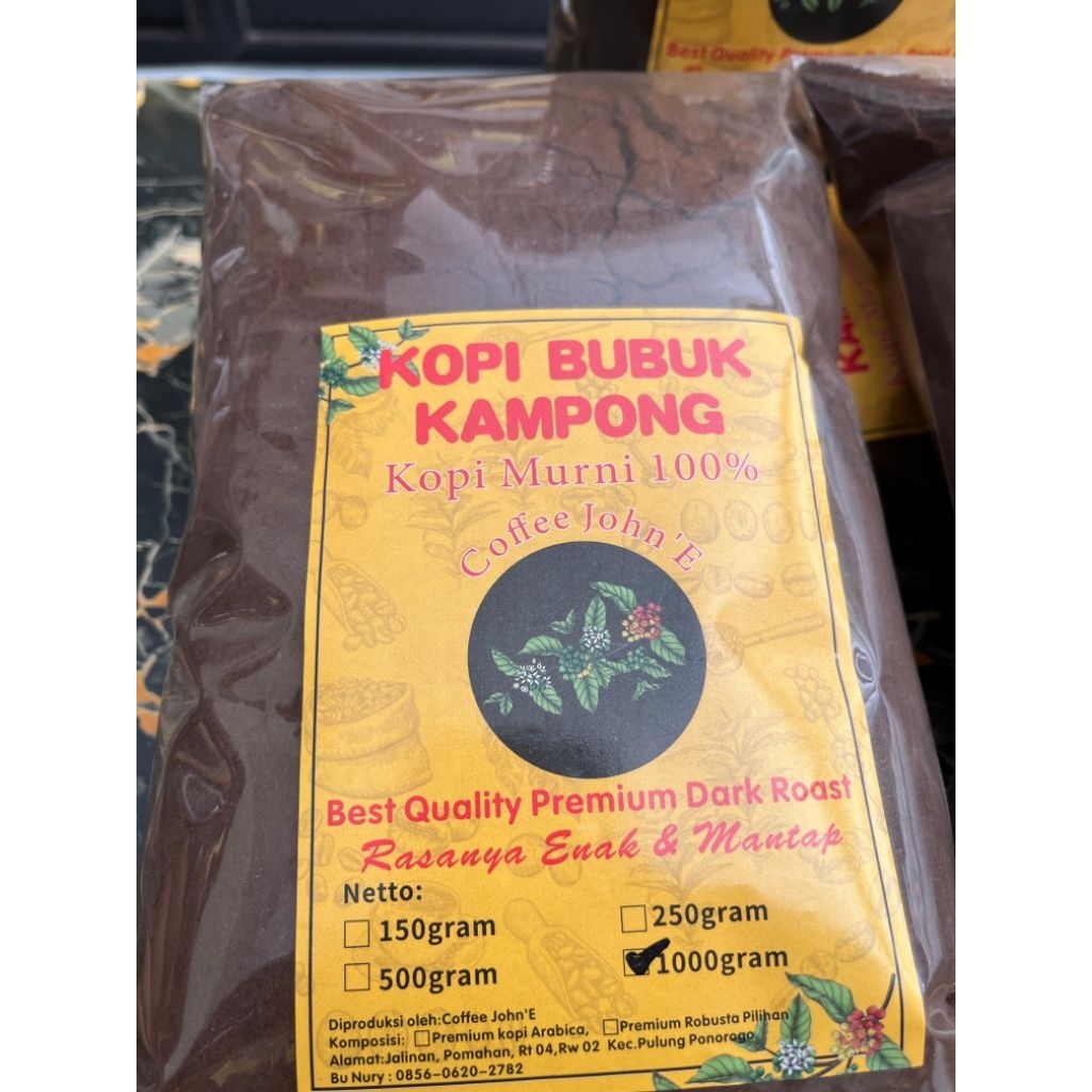 

Kopi bubuk murni 1000 gr