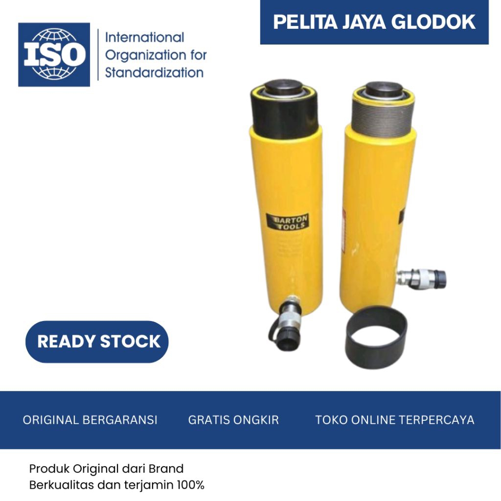 Hydraulic Cylinder 25 Ton 261mm RC-2510 BARTON Hidrolik Jack 25T Silinder