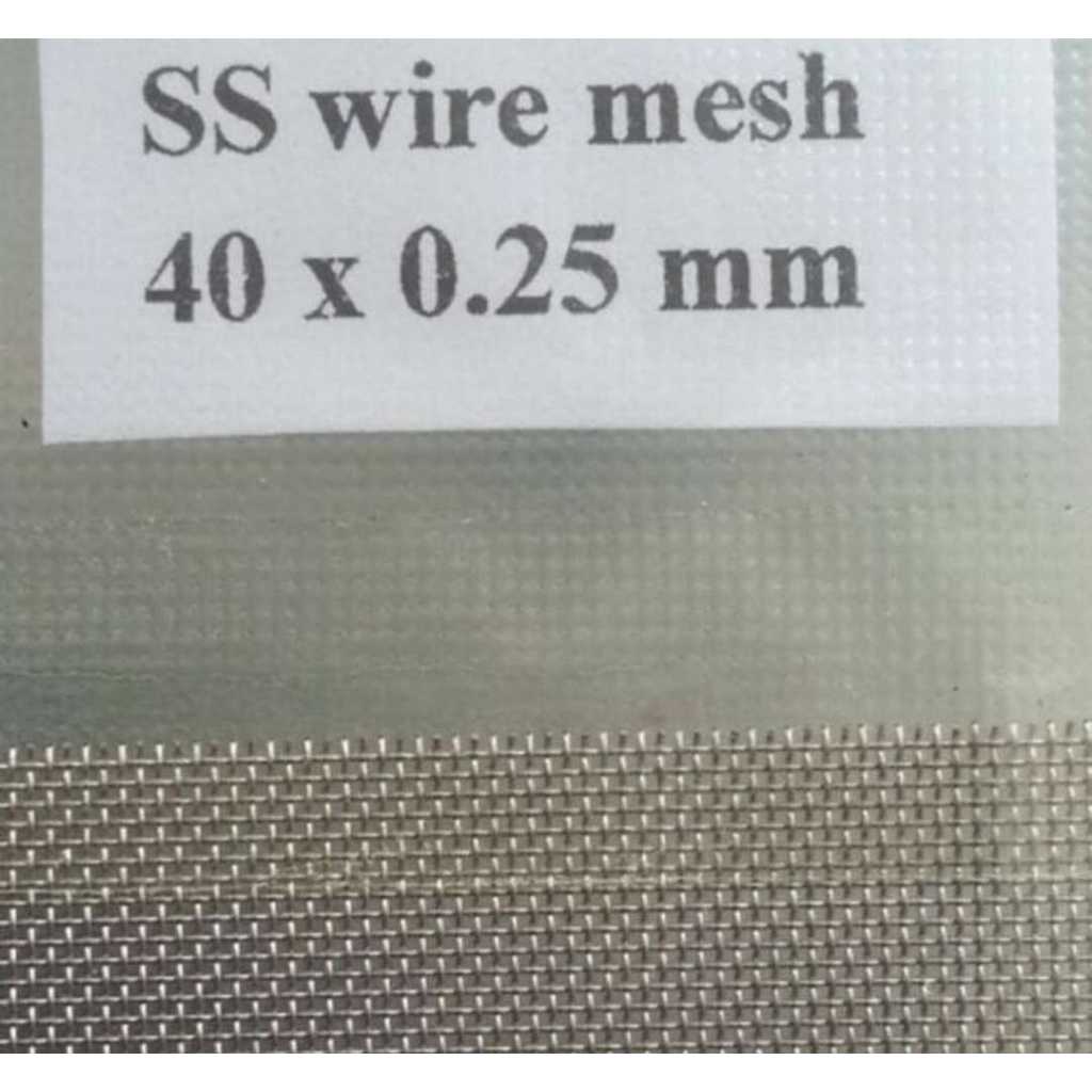 Wire Mesh Stainless 304 Mesh 40 x 0.25 mm
