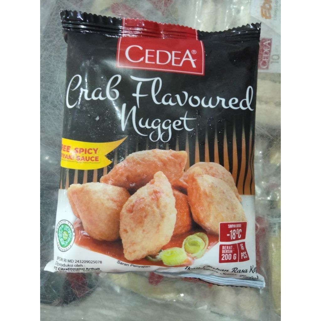 

crab flavoured nugget 200gr