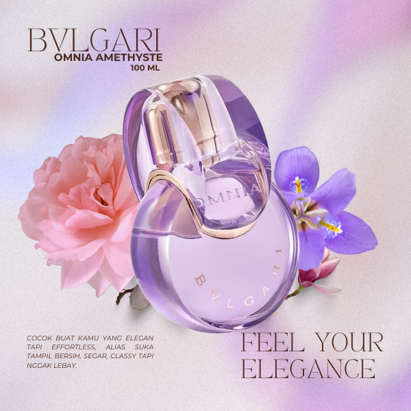 [Bvlgari] Parfum Overdose - Parfum Bvlgari Original | Parfum Bvlgari Omnia Crystalline EDT 100ML | P