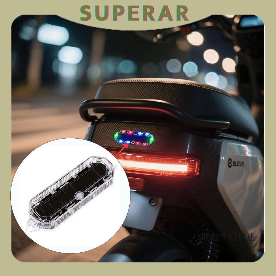 Strobo Motor Strobo Mobil Lampu Kedip Pesawat Lampu LED Kedip Pesawat Lampu Anti Tabrakan Surya Lamp