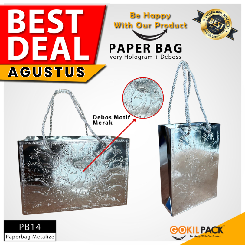 

Paper Bag Hadiah Jumbo / Premium Gift Bag / Tas Kado Jinjing /PB14