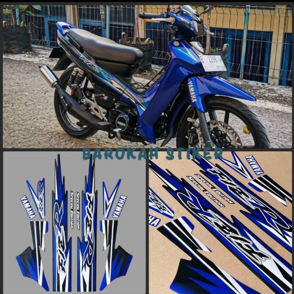 striping stiker motor fizr ZR