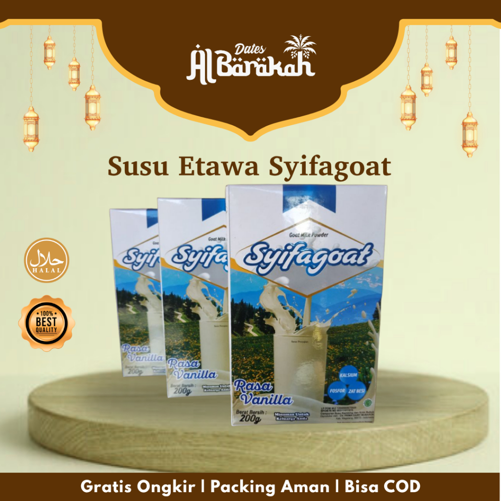 

Syifagoat Original Susu Kambing Etawa 200g