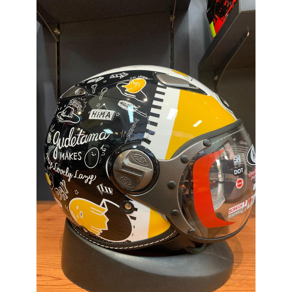 HELM KYT ELSICO GUDETAMA (CLEAR)