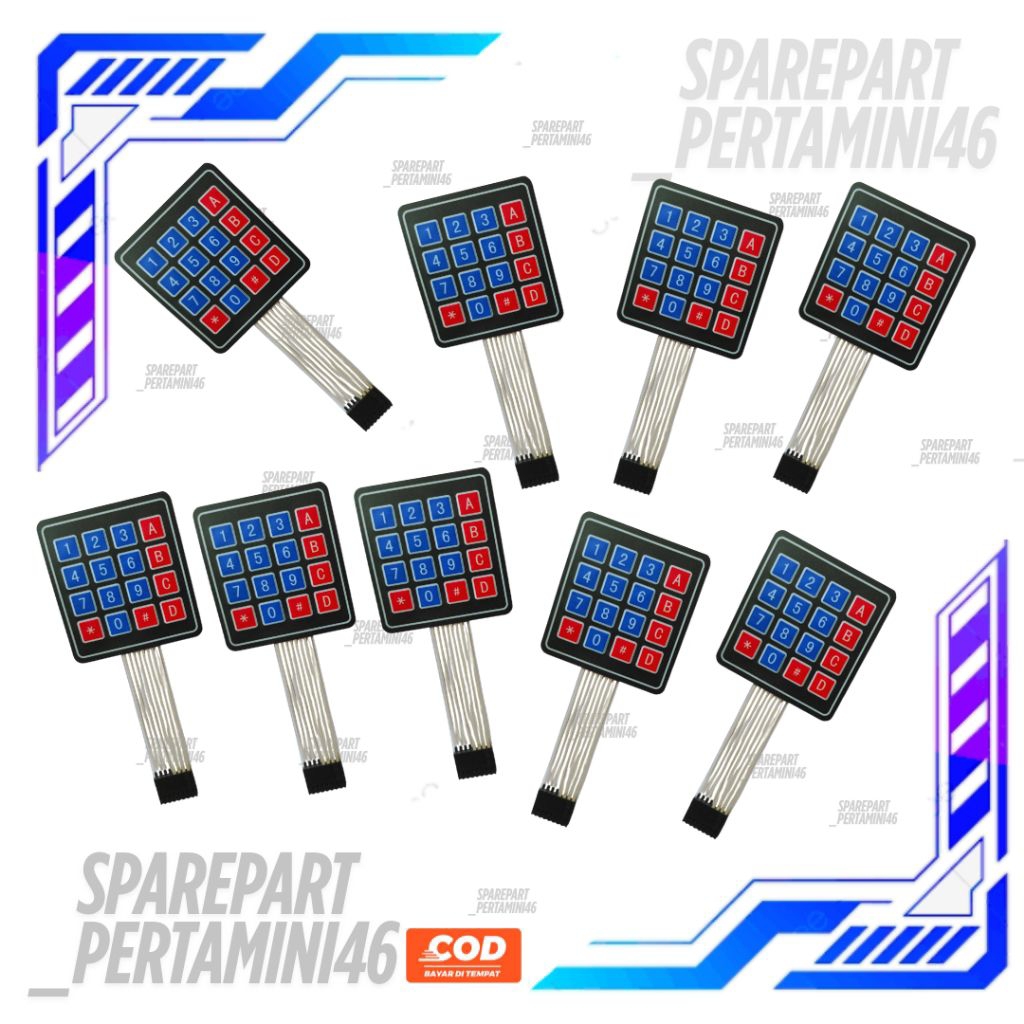 Keypad Tombol Original Pom Mini Digital Keypad Pertamini Terlaris
