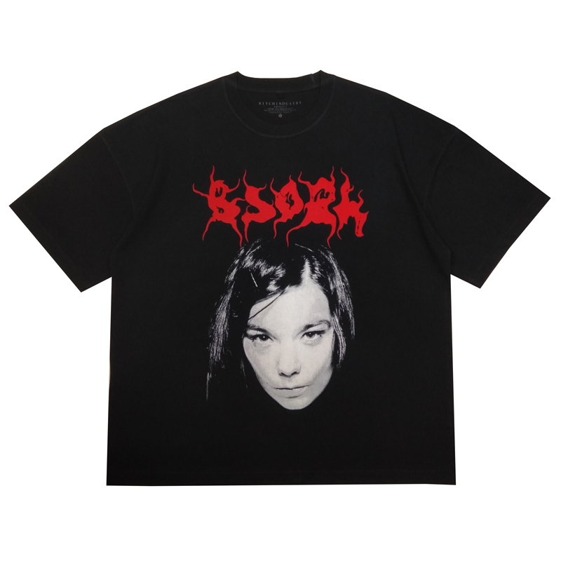 Boxy Oversized tshirt Bjork | Outfit Oliver Sykes