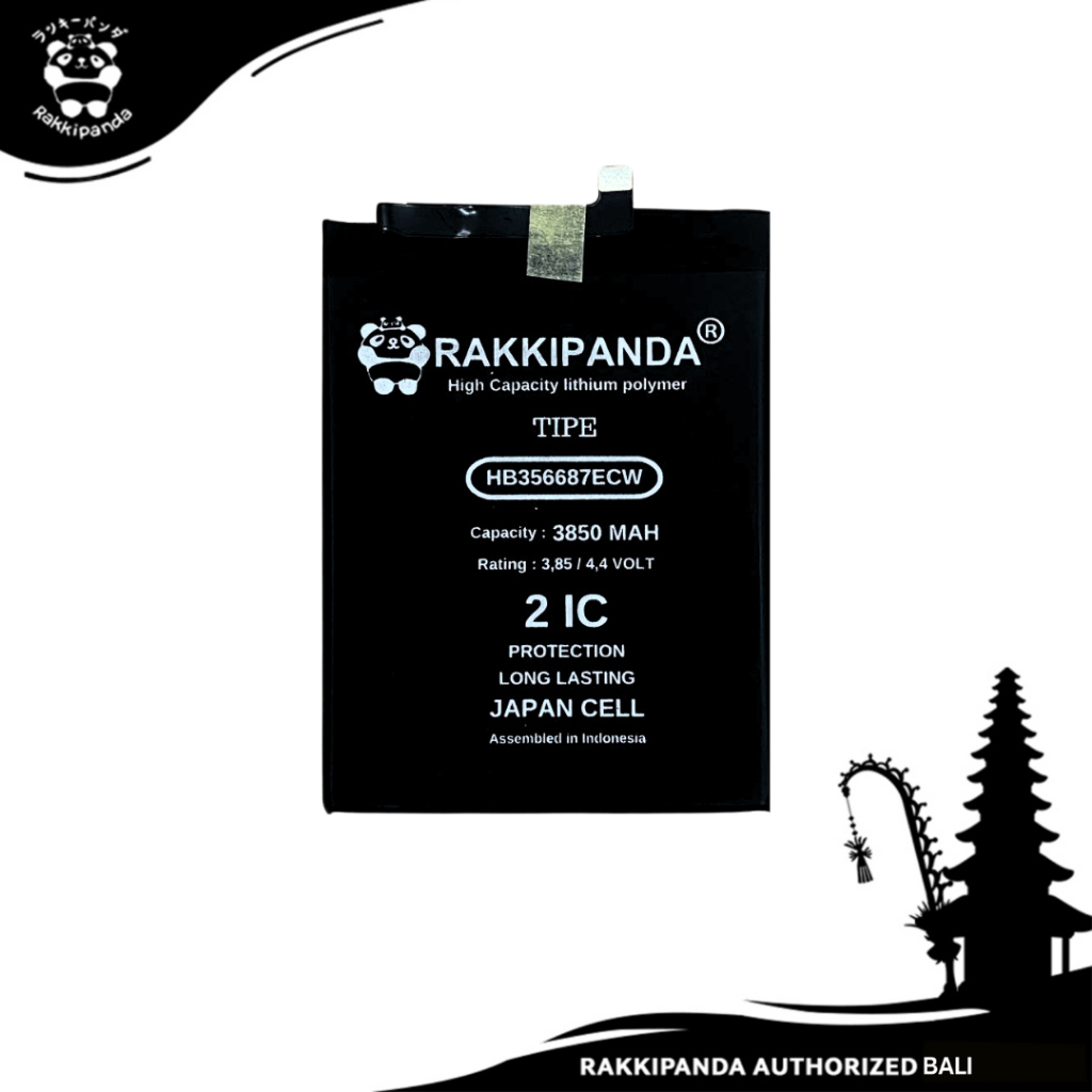 Baterai HP RakkiPanda Batre HB356687ECW Nova Plus / Nova 2 Plus / Nova 2I / Nova 3I / Honor 7X / Mat
