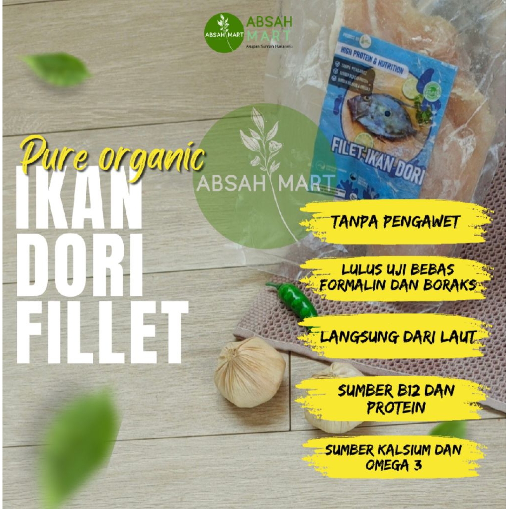 

Ikan Dori Fillet 500gr by Pure Organic