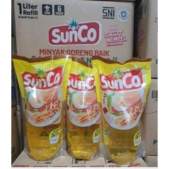 

MINYAK GORENG SUNCO 1L Jual Per 6 Pcs ( Setengah Dus )