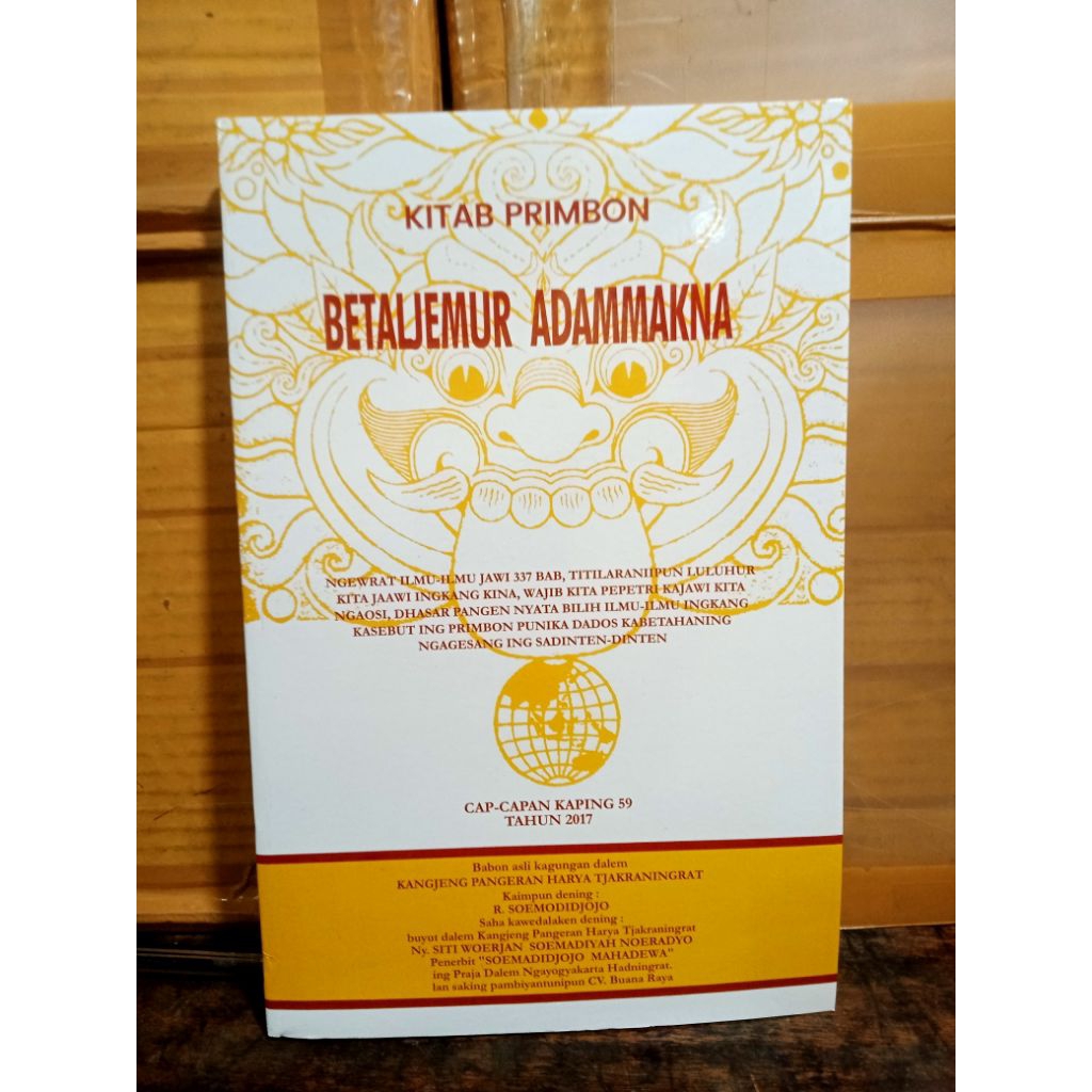 Kitab Primbon Betaljemur Adammakna