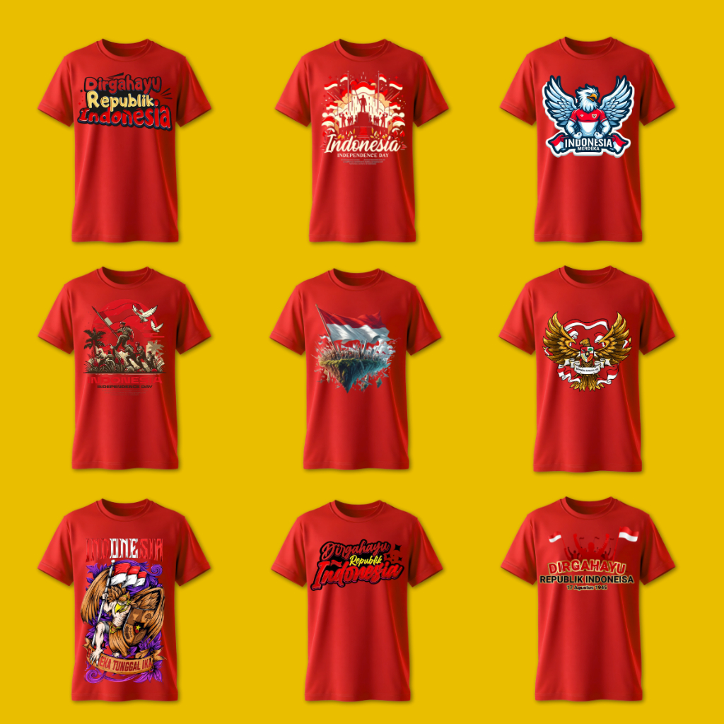 Kaos indonesia pria agustus | kaos pria 17 agustus | baju pria agustus kemerdekaan
