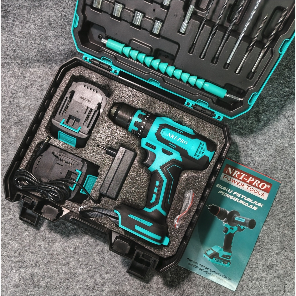 NRT-PRO DC340 | Impact Bor Baterai | Cordless Impact Drill 20V