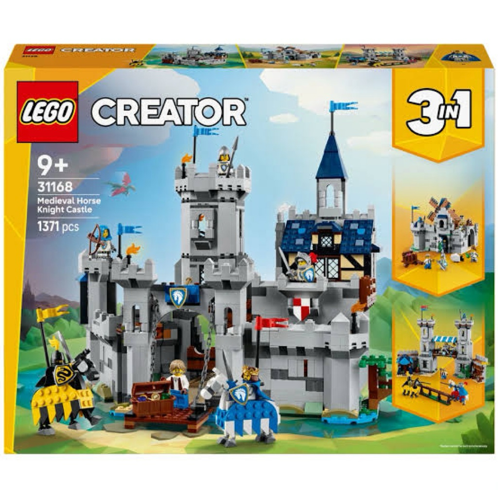 Lego creator 31168 -Medieval Horse Knight Castle