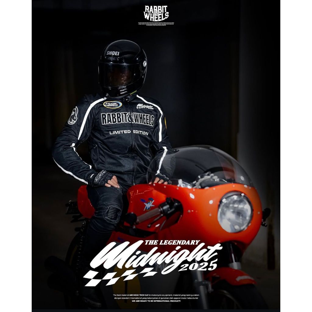 Jaket Riding Rabbit and Wheels Midnight 2025 Limited Edition
