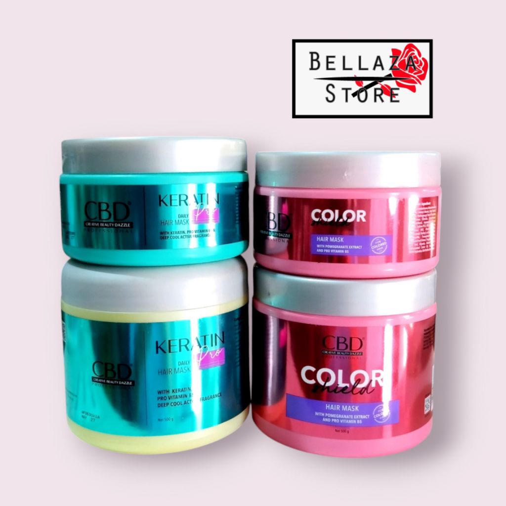 CBD Keratin Pro Hair Mask / Masker Rambut CBD