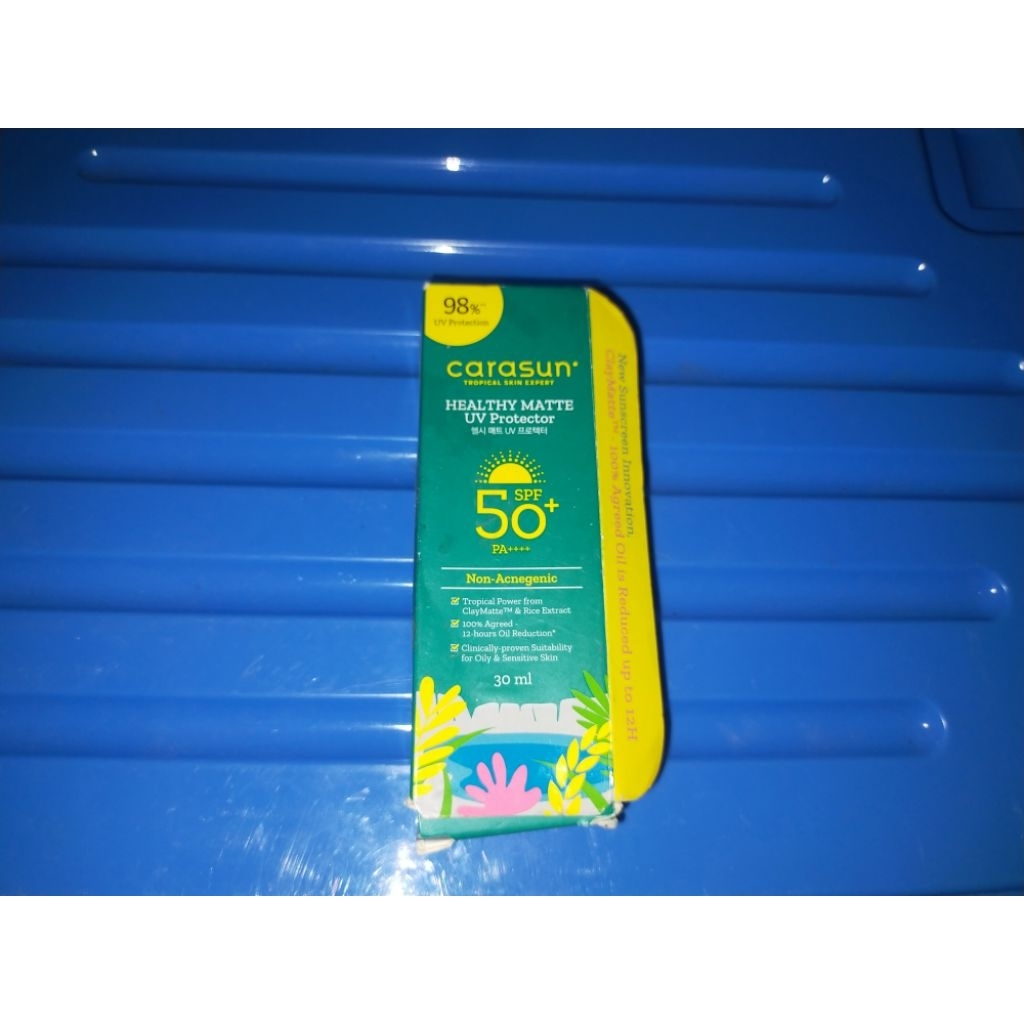 Carasun Healthy Matte UV Protector SPF 50 PA++ 30ml REJECT KEMASAN