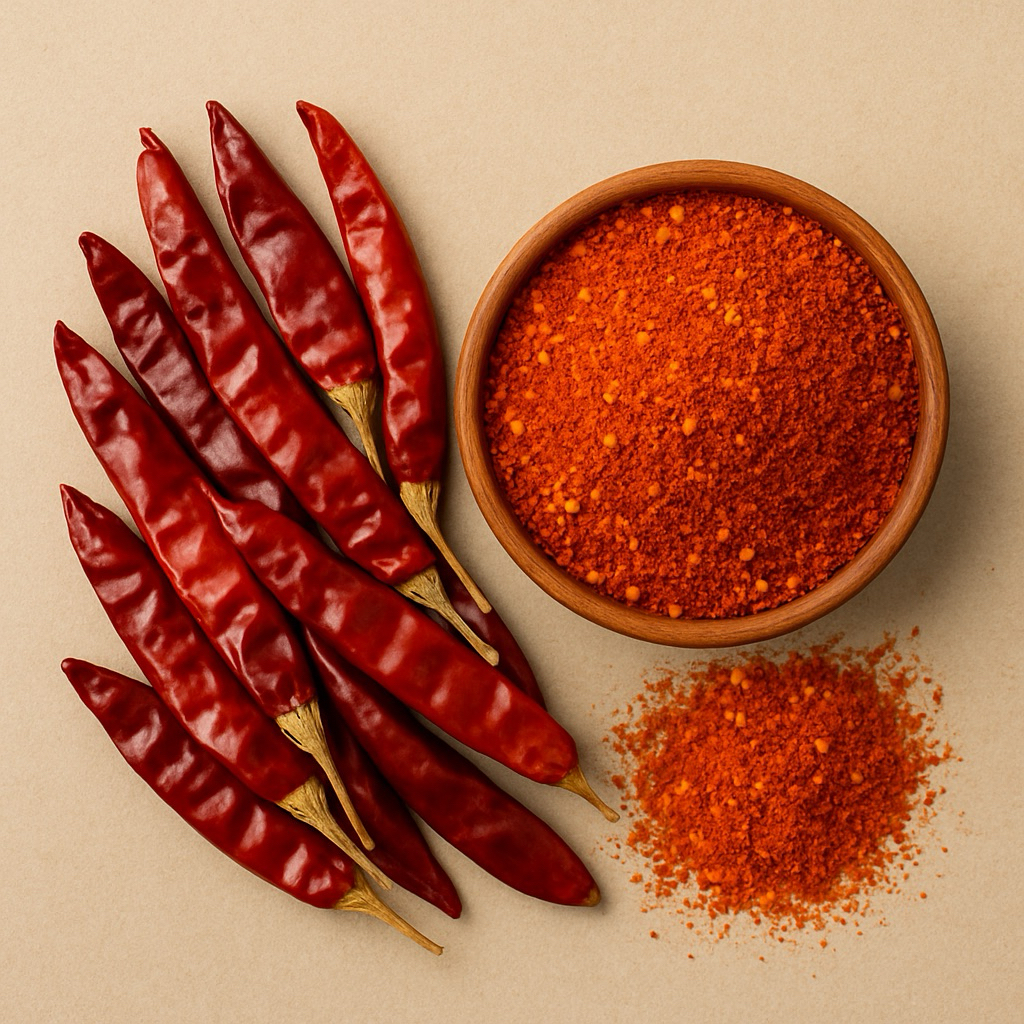 

cabai bubuk 100% asli