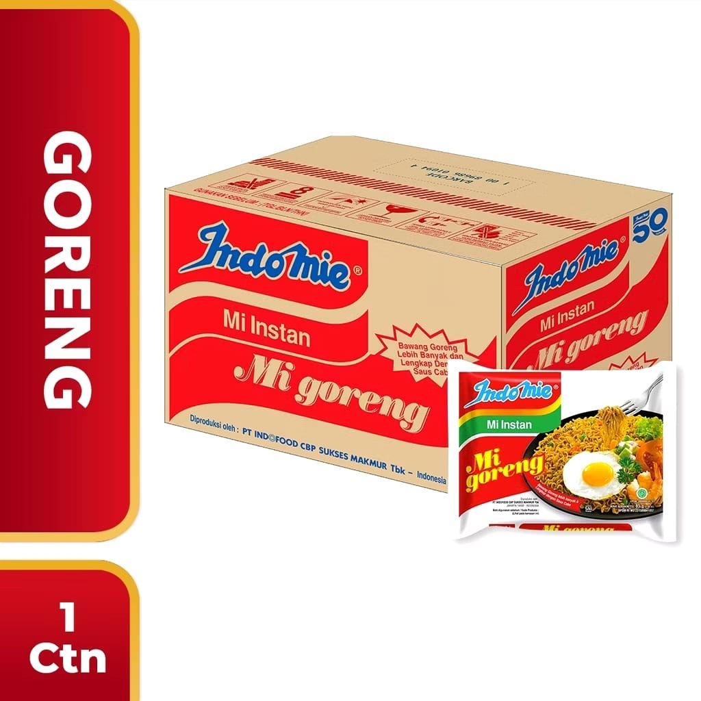 

Indomie Goreng isi 40 psc