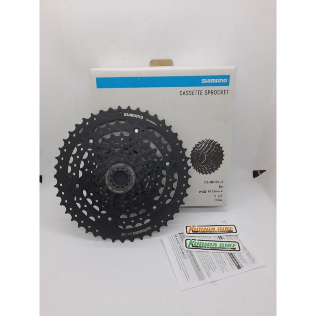 sprocket shimano 8 speed hg300 11-45t
