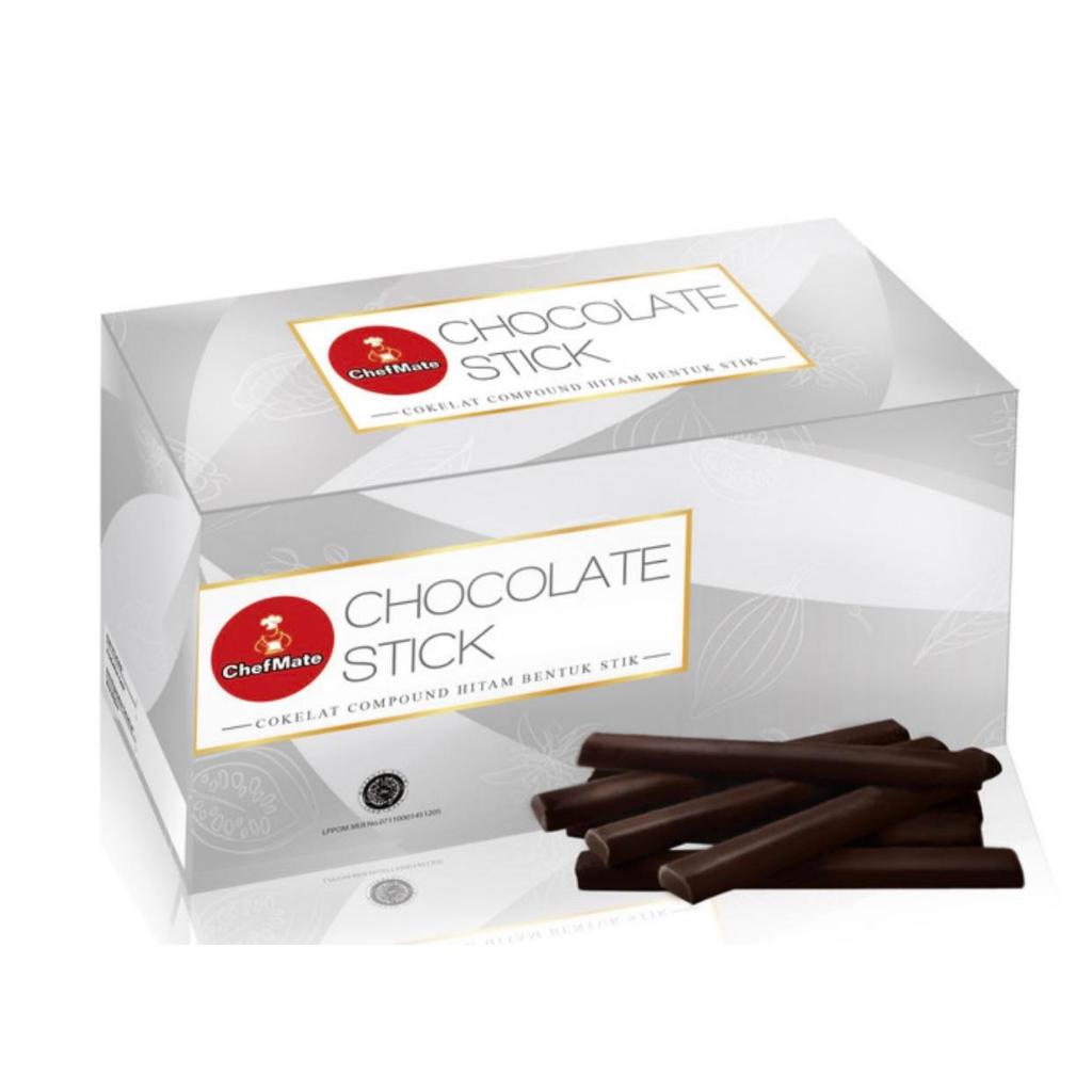 

Chefmate Stick Chocolate Compound 1 KG BAKESTABLE Tahan Panggang