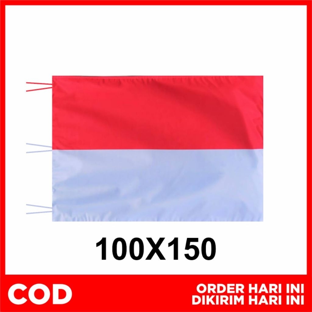 BENDERA MERAH PUTIH INDONESIA 100X150