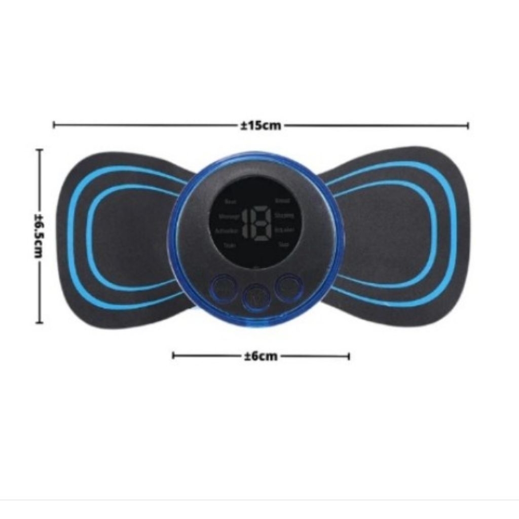 Alat Terapi Elektrik Portabel Kupu Kupu Pijit Tubuh cod