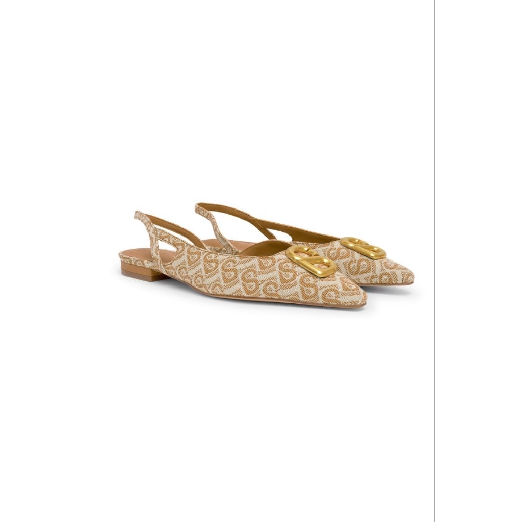 Bimu Slingback Shoes Amber Buttonscarves