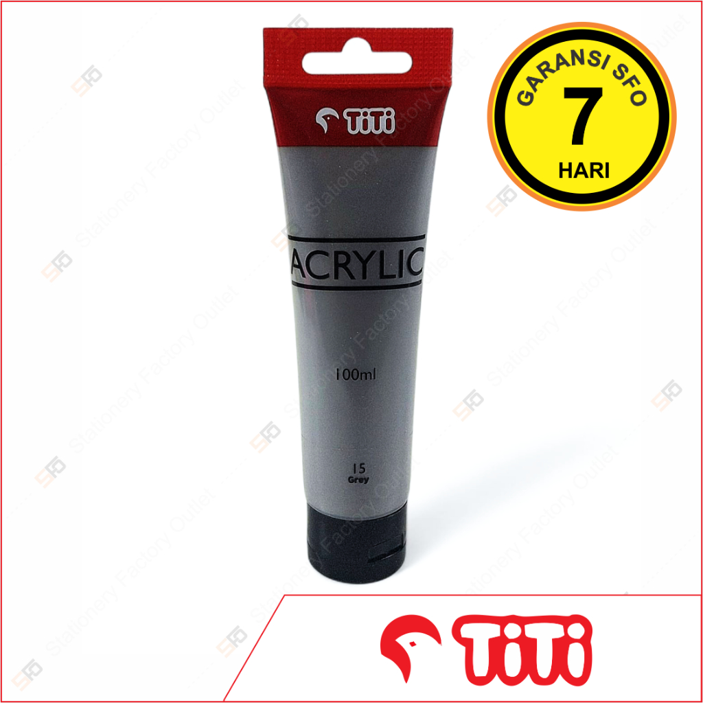 

Cat Acrylic Titi 100ml Satuan 15 - Grey