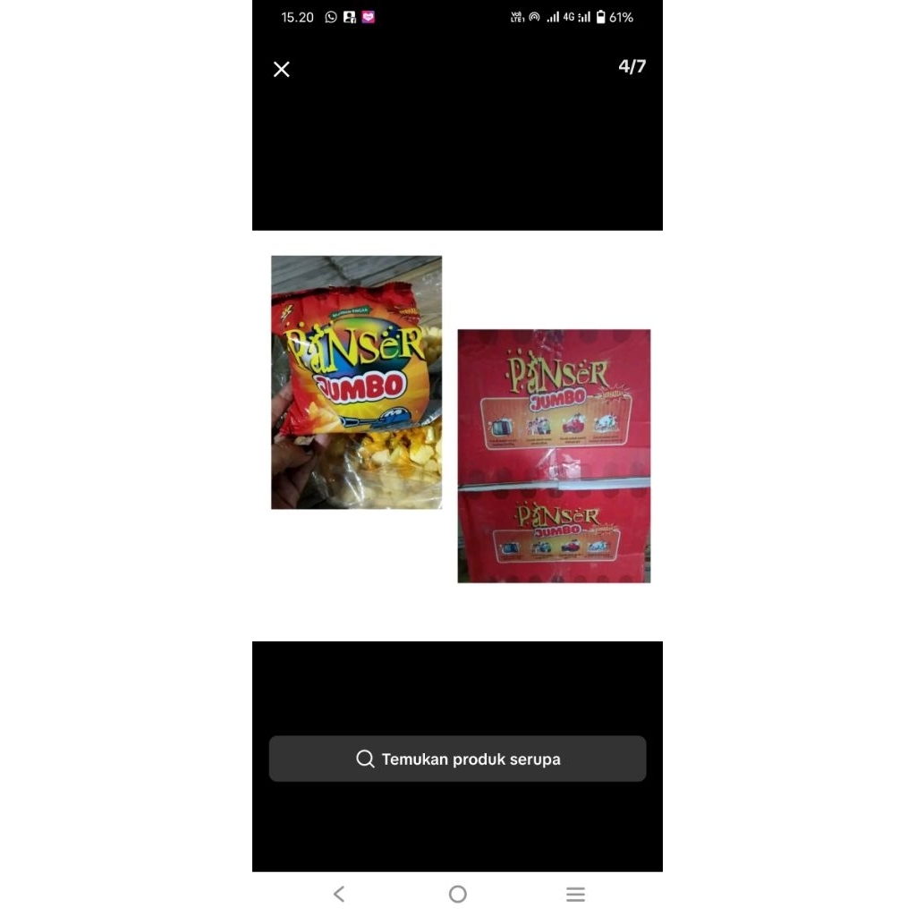 

Ciki panser berhadiah uang tunai Renceng atau Dus