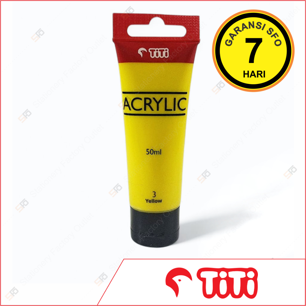 

Cat Acrylic Titi 50ml Satuan 3 - Yellow