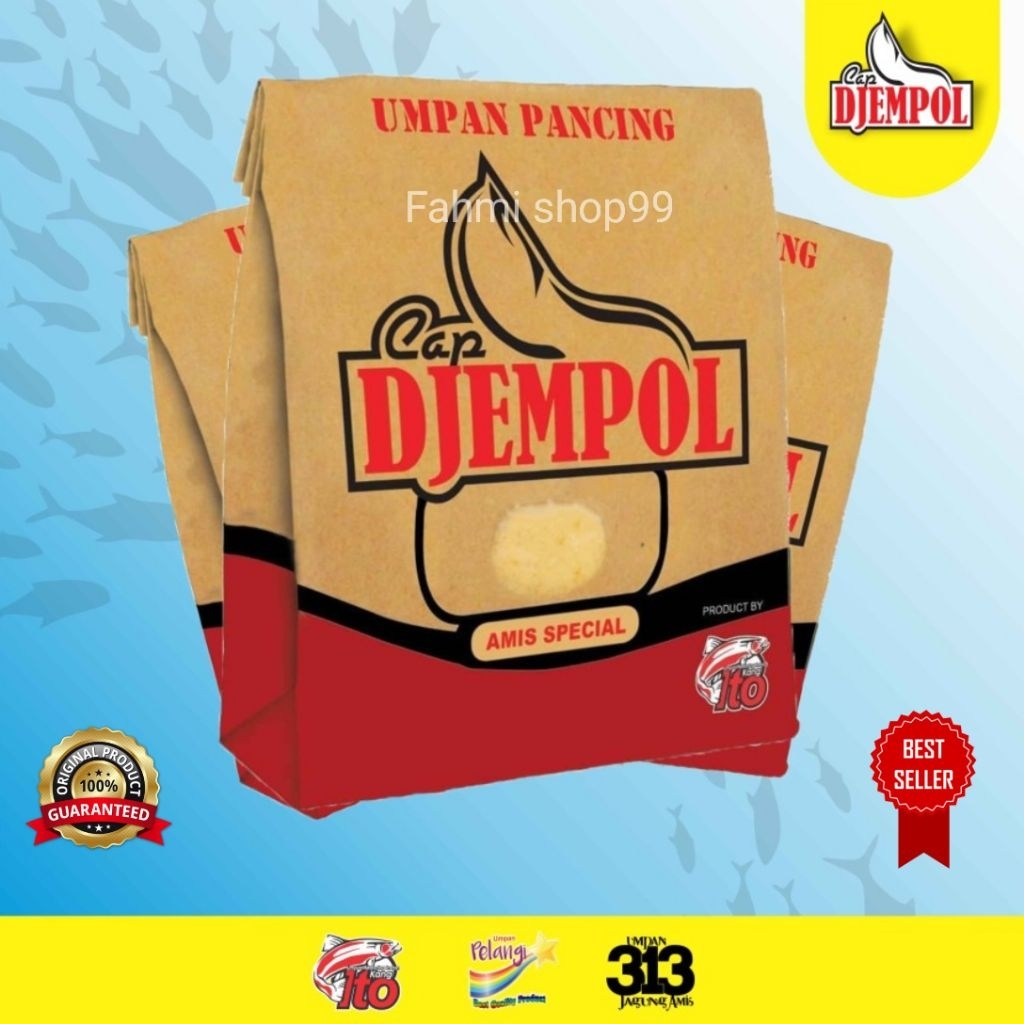 Umpan pancing Djempol - Amis Special Umpan ikan Mas-Bawal- Tombro Origina Produk