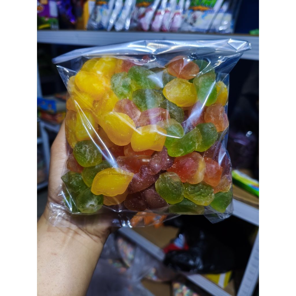 

permen jelly gummy rasa buah mix rasa 500gr