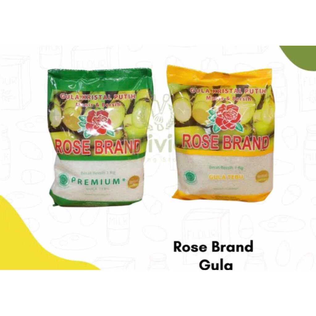 

Gula Pasir Rosebrand 1 Kg Rose Brand