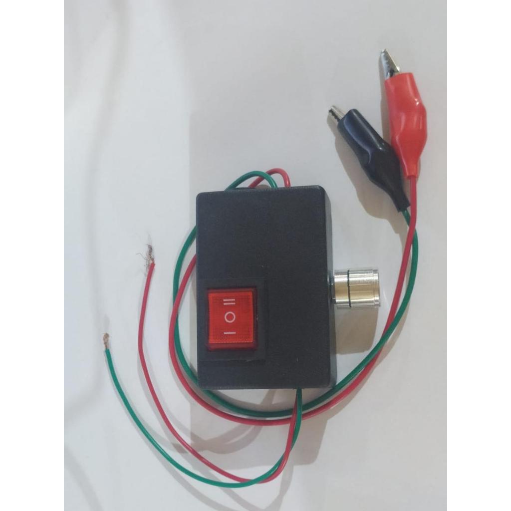 Potensio Box Mini Pompa DC Singel - Pengatur Kecepatan Pompa Sprayer Lengka Dengan Saklar On/Off - S