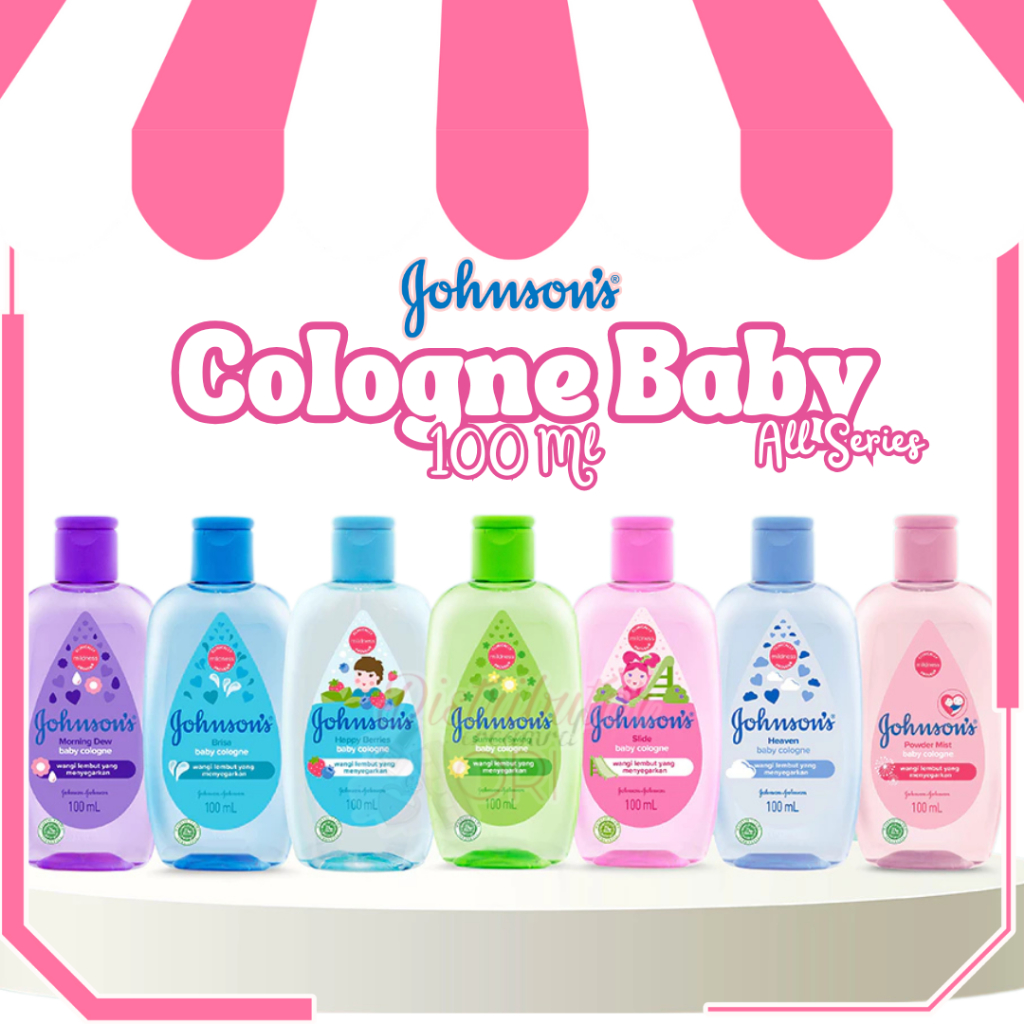 Johnson's Cologne Baby 100ml / johnsons summer swing / happy berries