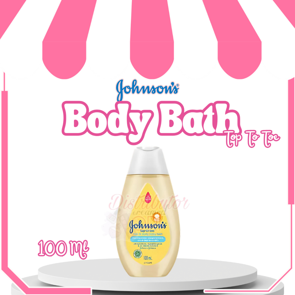 JOHNSONS BODY BATH TOP TO TOE 100ML