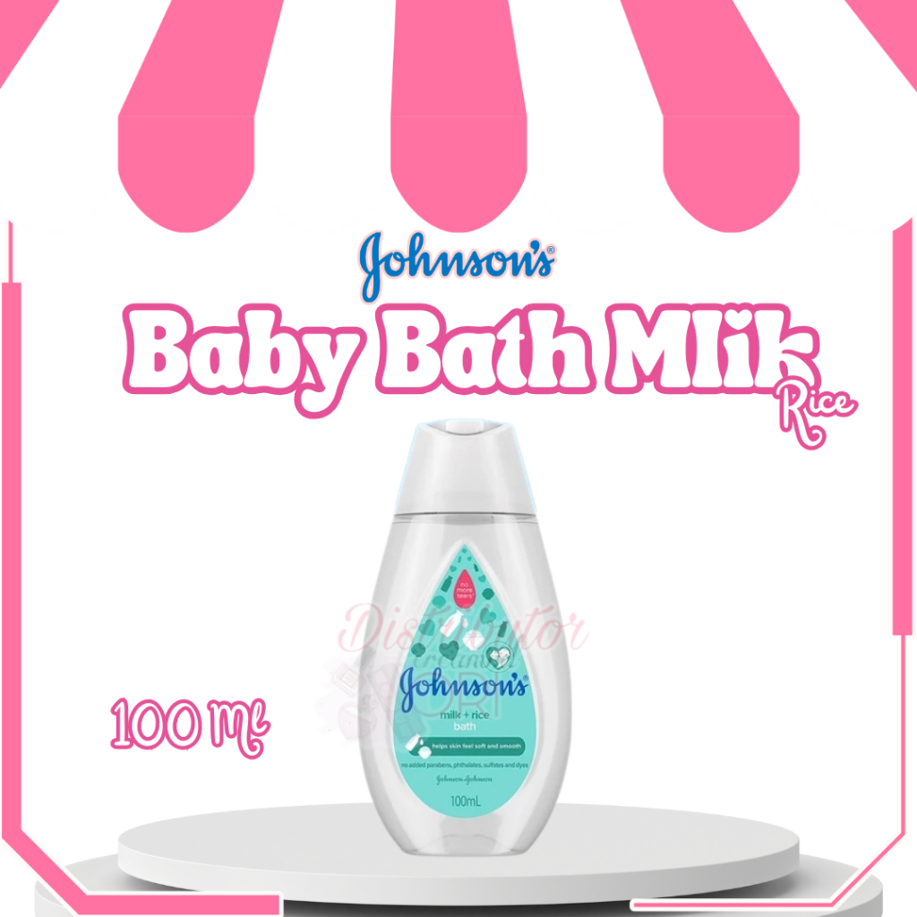JOHNSONS BABY BATH MILK RICE 100ML