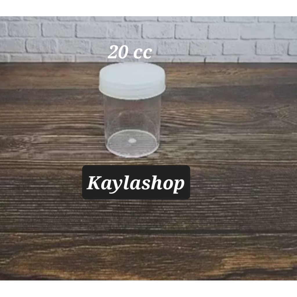 pot urin 20 CC / pot salep 20 cc