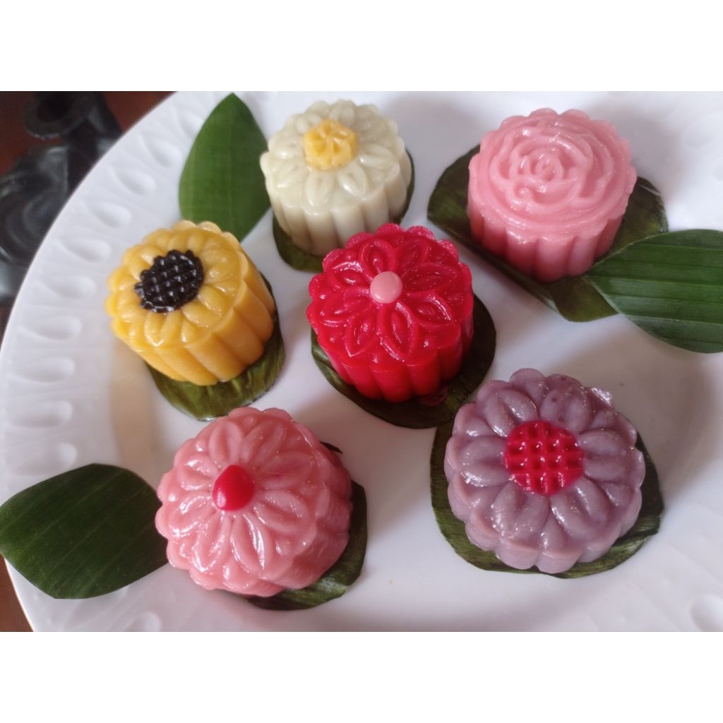 

kue angku bentuk bunga